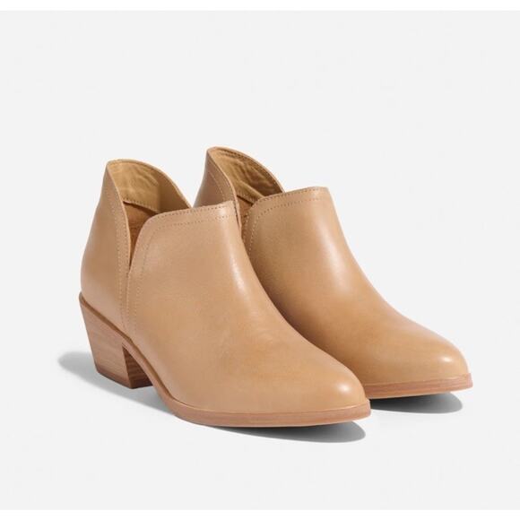 Nisolo Shoes - Nisolo Mia Everyday Ankle Bootie Size 9 in‎ Almond